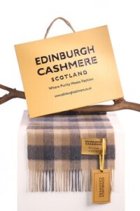 Wool scarf by Edinburgh Cashmere