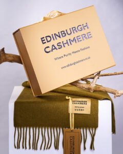 Edgy designer cashmere scarves 