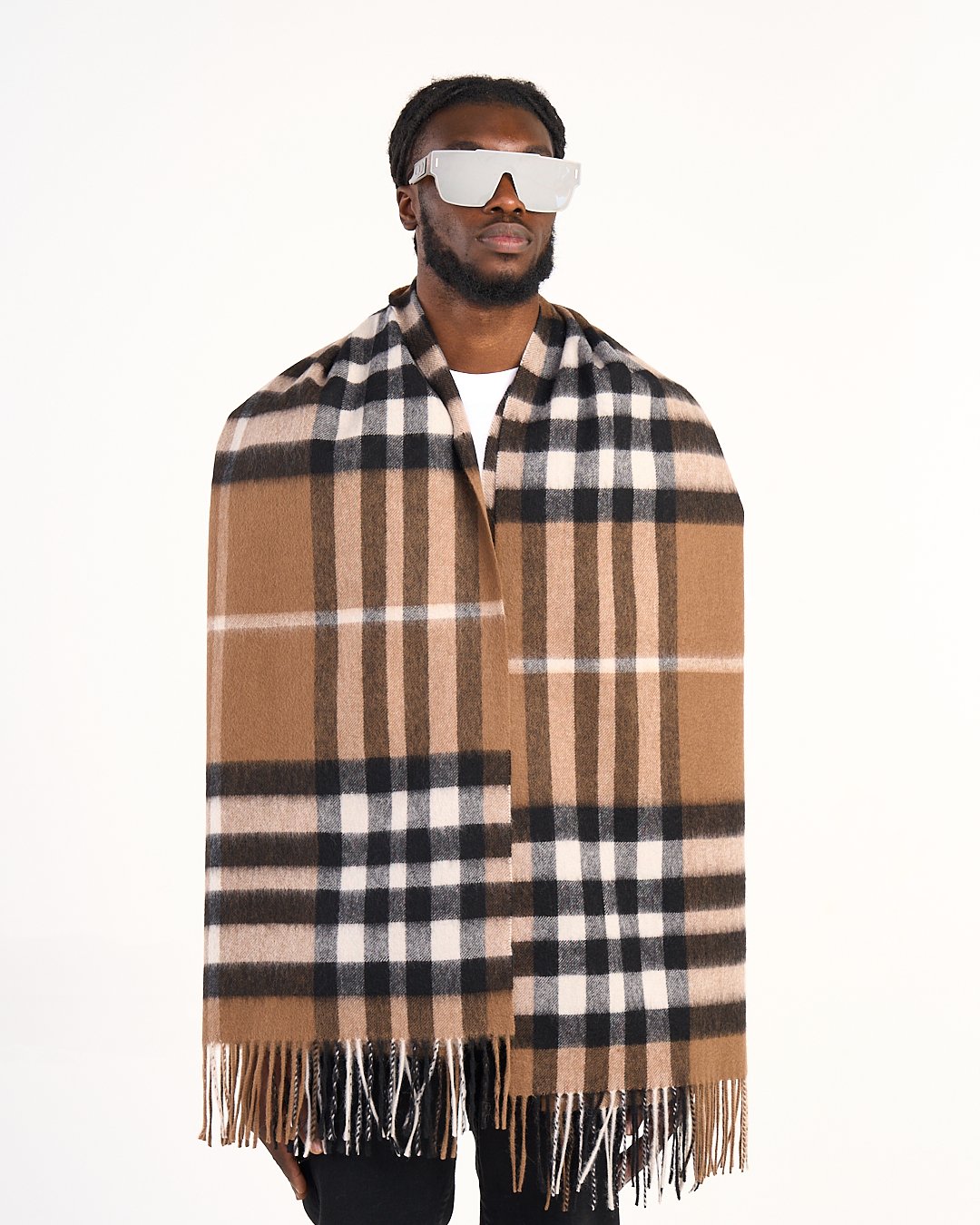 Edinburgh Cashmere DC Scott Cashmere Scarf signature gift box