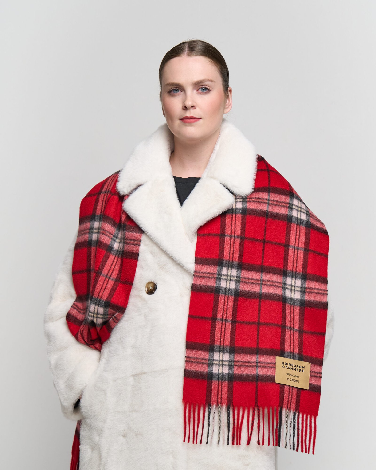 Edinburgh Cashmere DC Scott Cashmere Scarf global reach